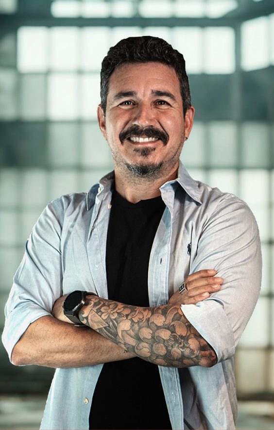 Retrato de Dan Rocha